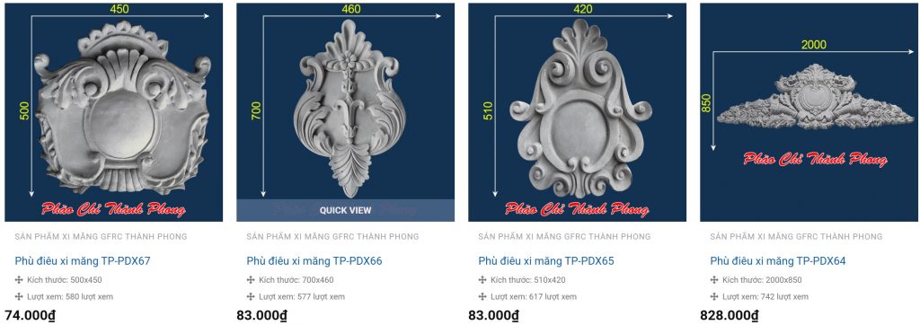 Báo Giá Phù Điêu Xi Măng Đúc Sẵn Mới Nhất 7 Báo Giá Phù Điêu Xi Măng Đúc Sẵn Mới Nhất – Giải Pháp Trang Trí Bền Đẹp Với Phù Điêu Xi Măng GFRC Thành Phong 6