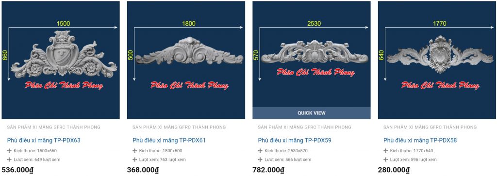Báo Giá Phù Điêu Xi Măng Đúc Sẵn Mới Nhất 8 Báo Giá Phù Điêu Xi Măng Đúc Sẵn Mới Nhất – Giải Pháp Trang Trí Bền Đẹp Với Phù Điêu Xi Măng GFRC Thành Phong 7