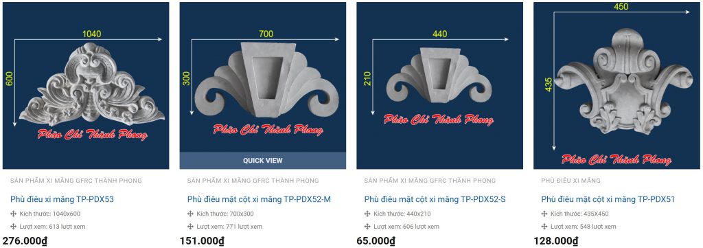 Báo Giá Phù Điêu Xi Măng Đúc Sẵn Mới Nhất 10 Báo Giá Phù Điêu Xi Măng Đúc Sẵn Mới Nhất – Giải Pháp Trang Trí Bền Đẹp Với Phù Điêu Xi Măng GFRC Thành Phong 9